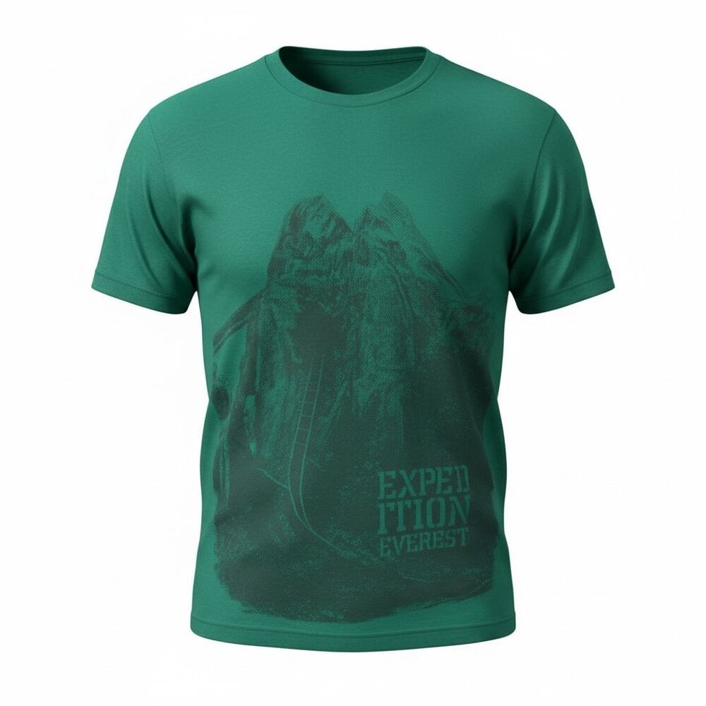 NWOT Disney Parks Walt Disney World Expedition Everest Wild Animal Kingdom Tee L